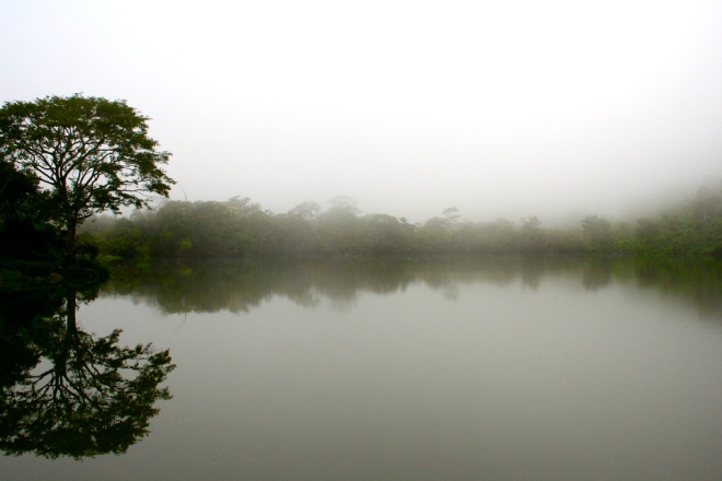 Secret lake in Panama